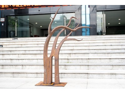 Corten Steel Sculpture: Crafting Timeless Art with Weathering Steel