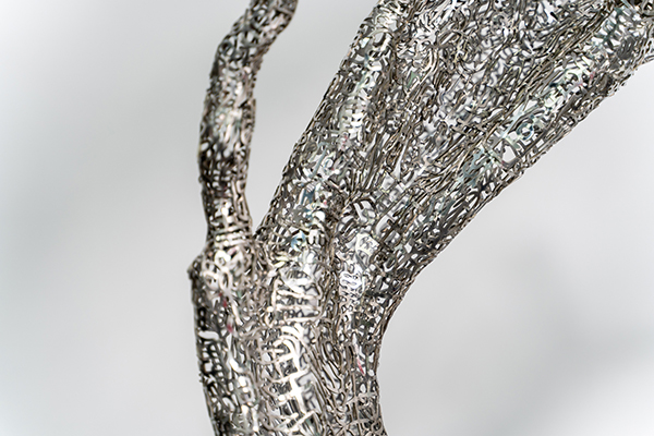 stainless steel sculpture