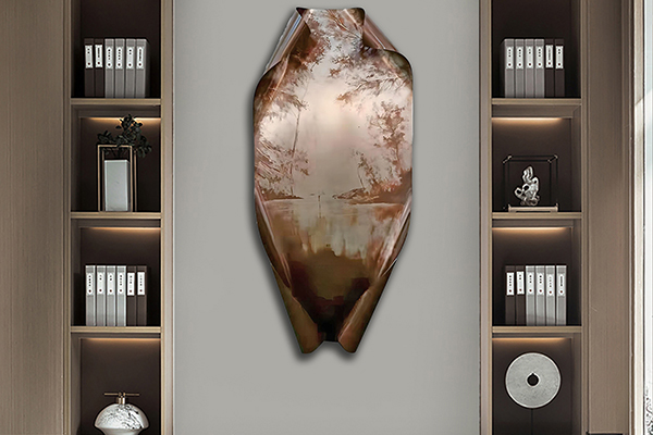 abstract wall art sculpture
