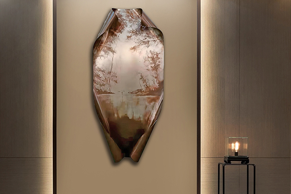 abstract wall art sculpture