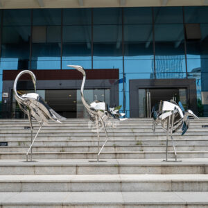 Modern art Animal  Abstract Geometric Bird Sculptures MP-O0008