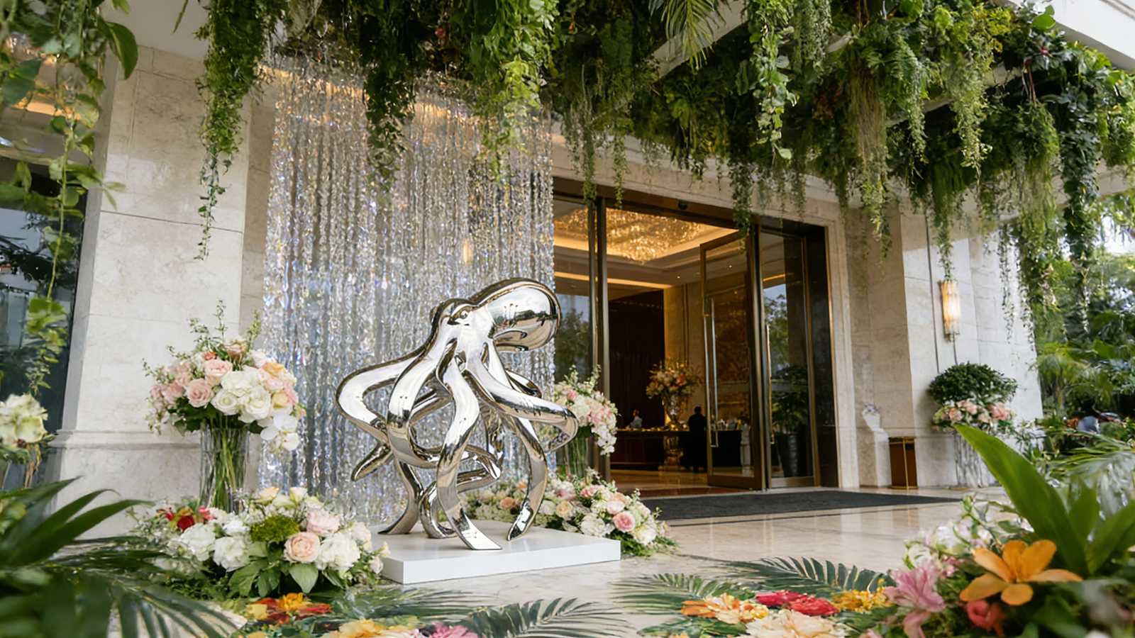 Octopus sculputre M2