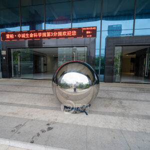 304 316 Different Size Mirror polished metal stainless steel ball sculpture garden decoration MP-B0002