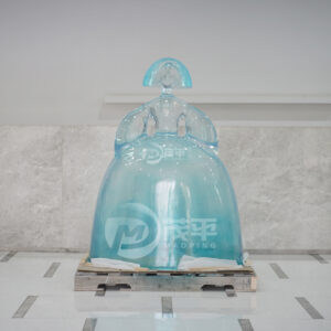 Life Size Beautiful Lady Statue With Transparent Resin Woman Figure Art Sculpture MP-RE0001