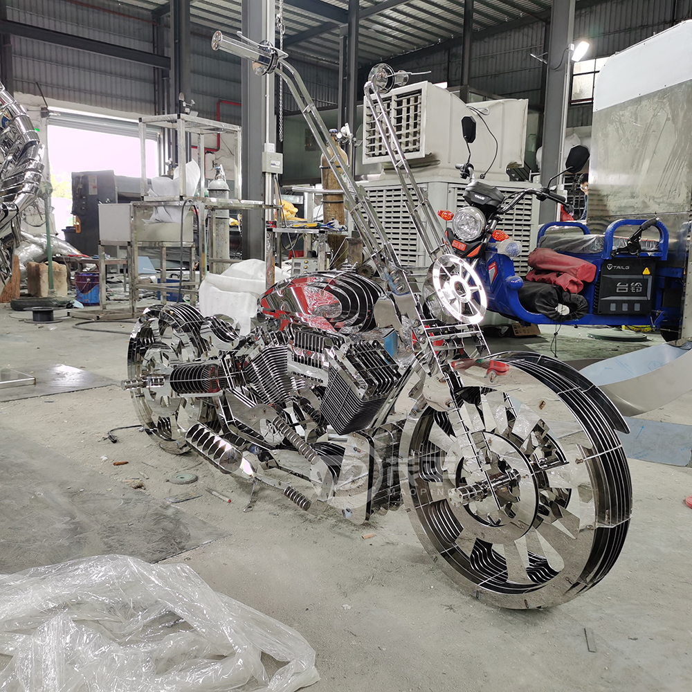 Home decoration metal Harley motorcycle ornaments old fashioned decorhome decore MP-I0023