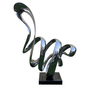 Modern design stainless steel sculpture  metal crafts birthday gifts home table ornaments MP-I0030