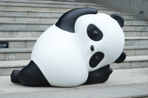panda sculpture