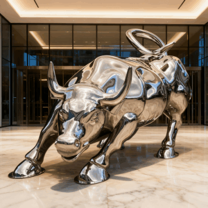 Bull sculpture4