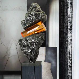 Resin rock sculpture 09091-2