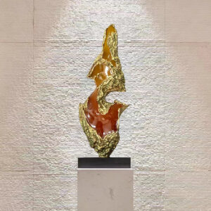 modern resin sculpture