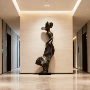 Fiberglass Abstract Sculpture10092-6