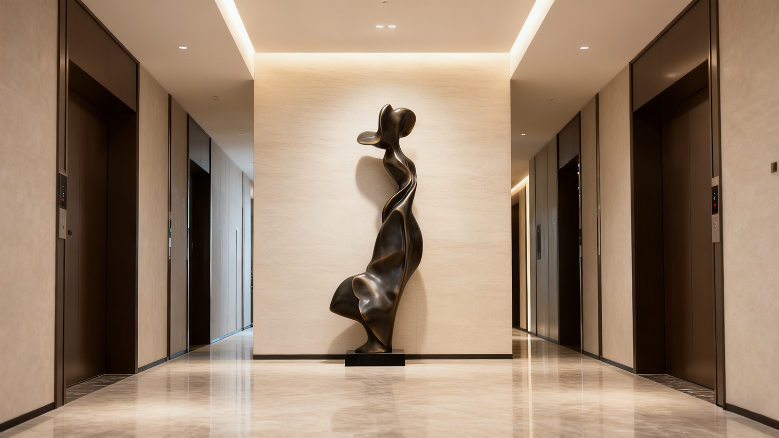 Fiberglass Abstract Sculpture10092-6