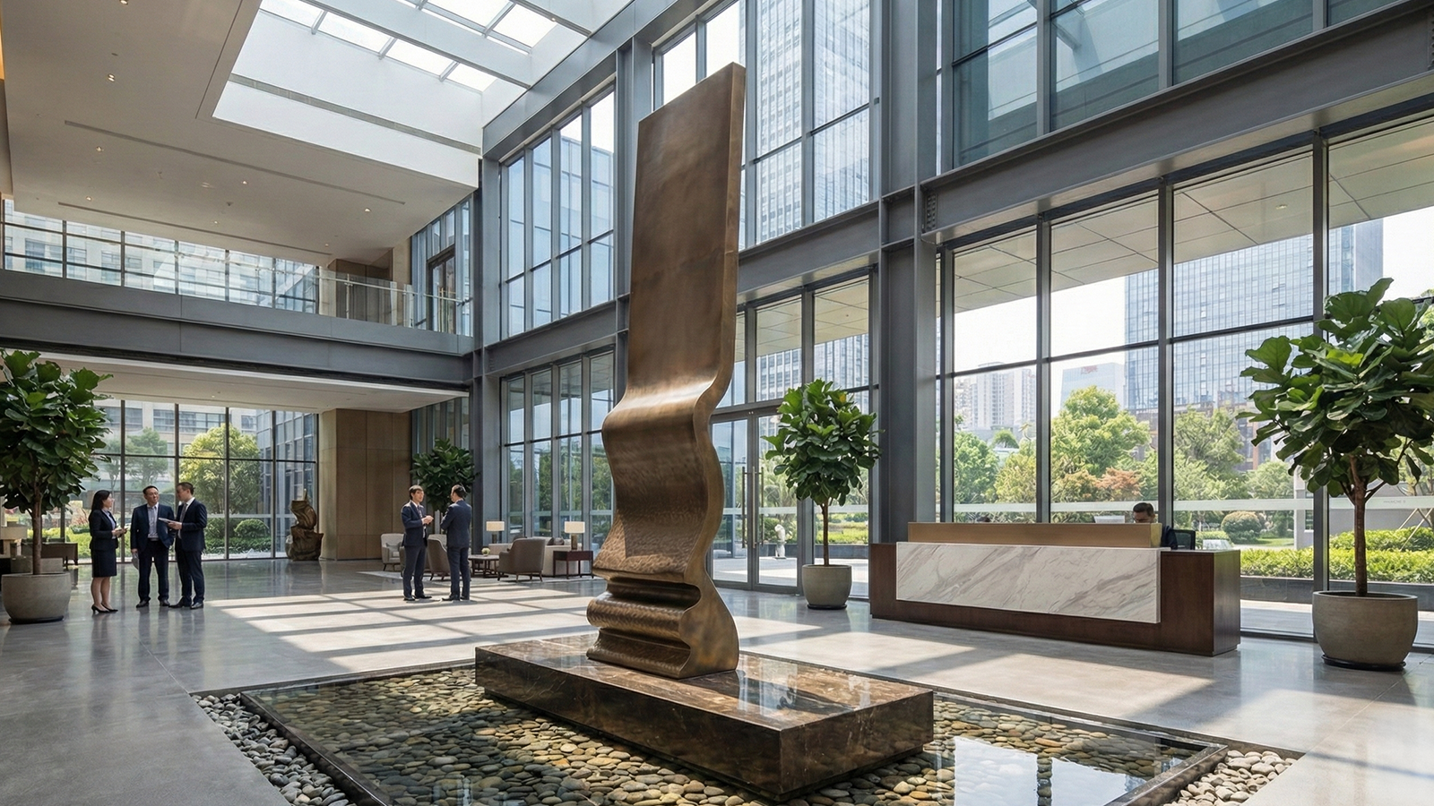 Interior Sculpture for Hotel Lobby & Luxury Spaces 6