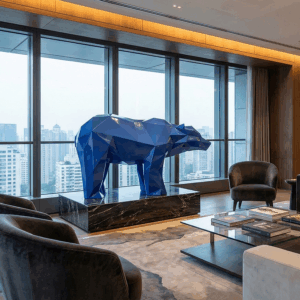 Polar Bear Statue for Corporate Lobby 1