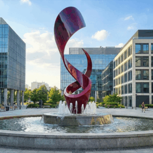 Sculpture for Public Plaza & Urban Landscape 1