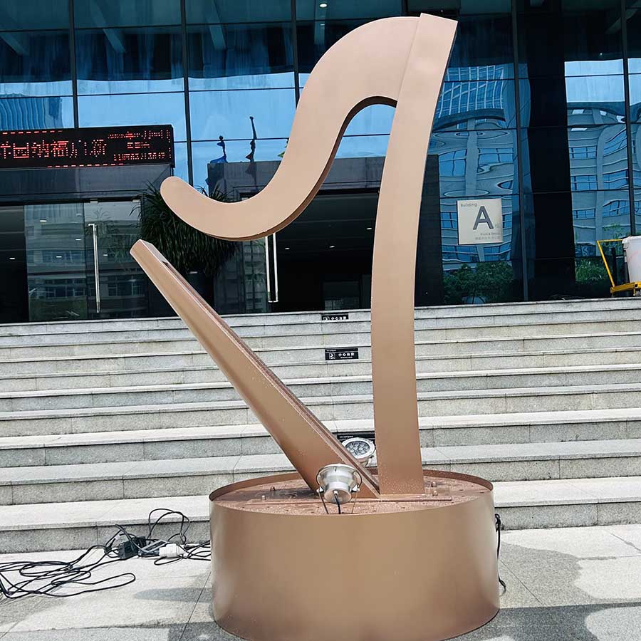 harp fountain 7